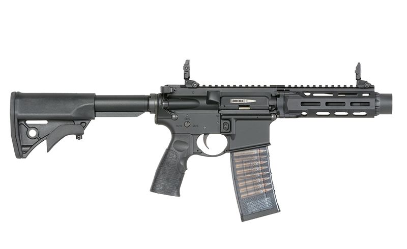 Daniel Defense x EMG DDM4 PDW SBR MWS Gas Blowback Rifle by Cyma (Black)