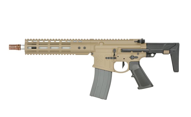 Noveske x EMG N4 Ghetto Blaster 9 MWS Gen3 GBBR (by Double Eagle - G102B TAN) (I)