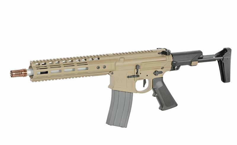 Noveske x EMG N4 Ghetto Blaster 9 MWS Gen3 GBBR (by Double Eagle - G102B TAN) (I)