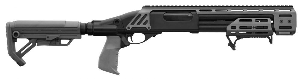 Golden Eagle M870 Tri-Shot Gas Pump Action Shotgun (Grey – AT8905T) (I)
