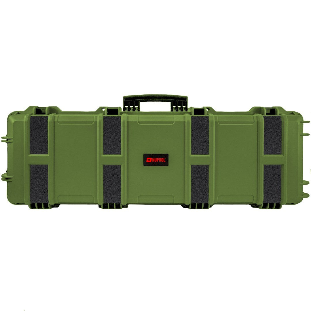 Nuprol Premium Rifle Case Velcro Patch (Large) Wave Foam – Green (N)