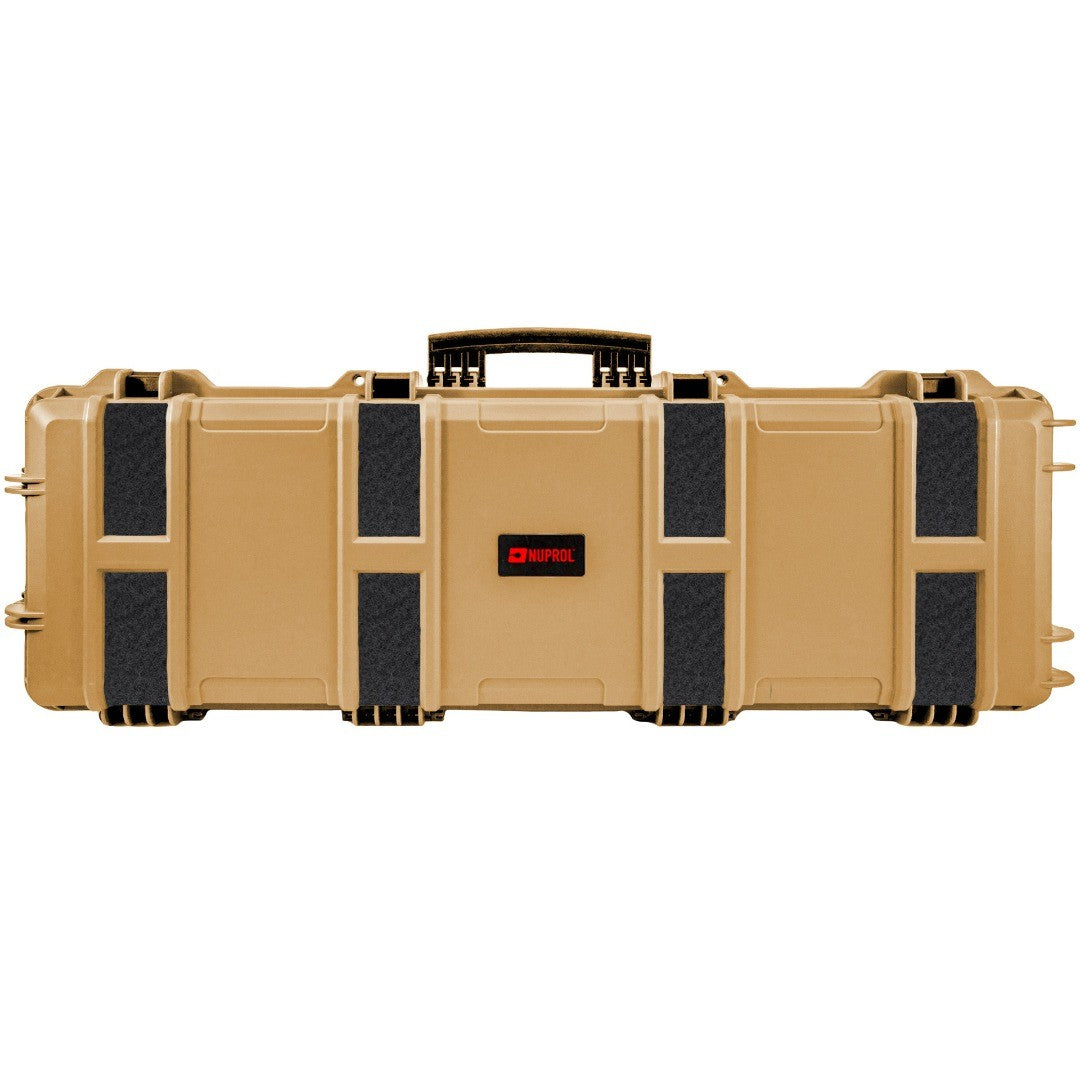 Nuprol Premium Rifle Case Velcro Patch (Large) Wave Foam – Tan (N)