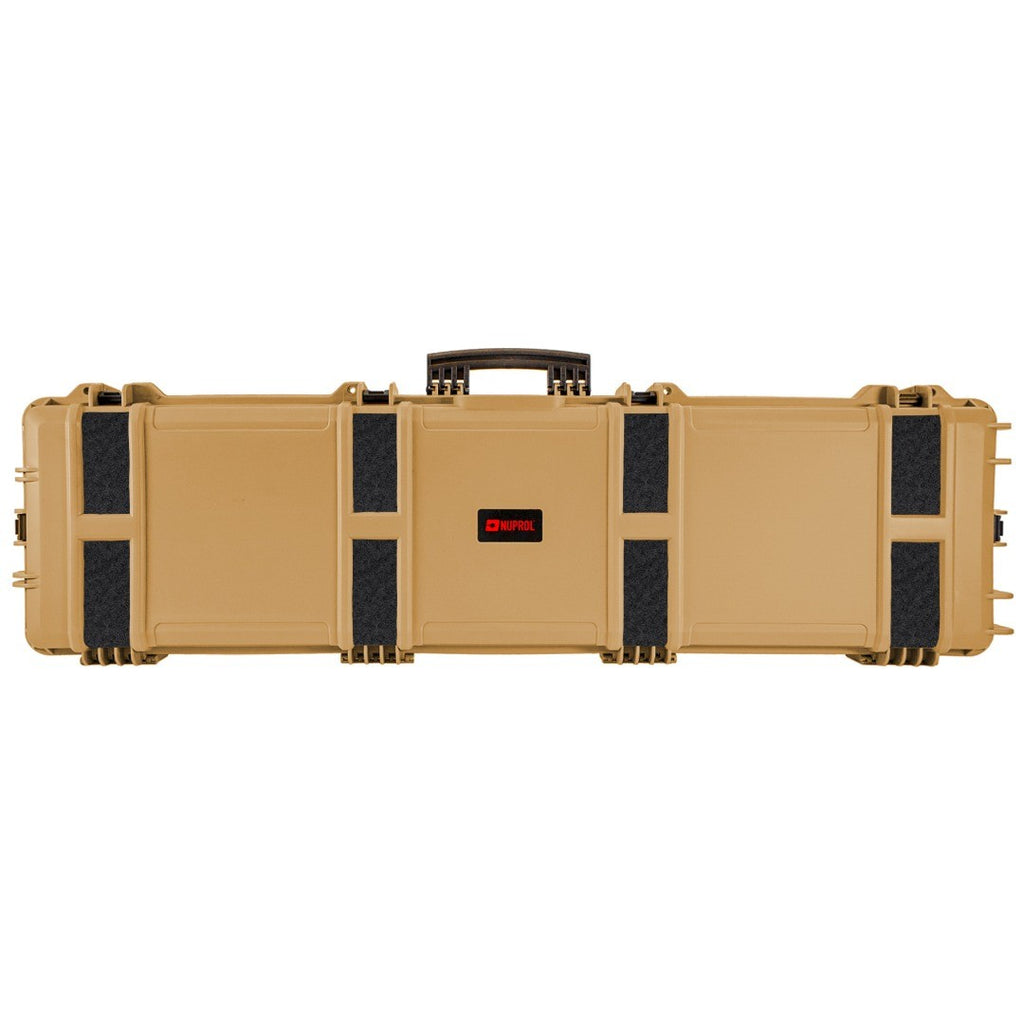 Nuprol Premium Rifle Case Velcro Patch (X-Large) Wave Foam – Tan (N)