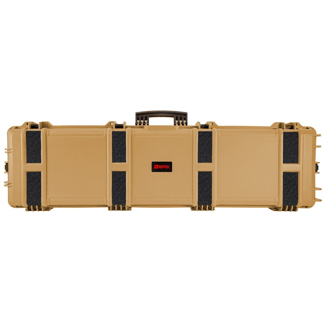 Nuprol Premium Rifle Case Velcro Patch (X-Large) Wave Foam – Tan (N)