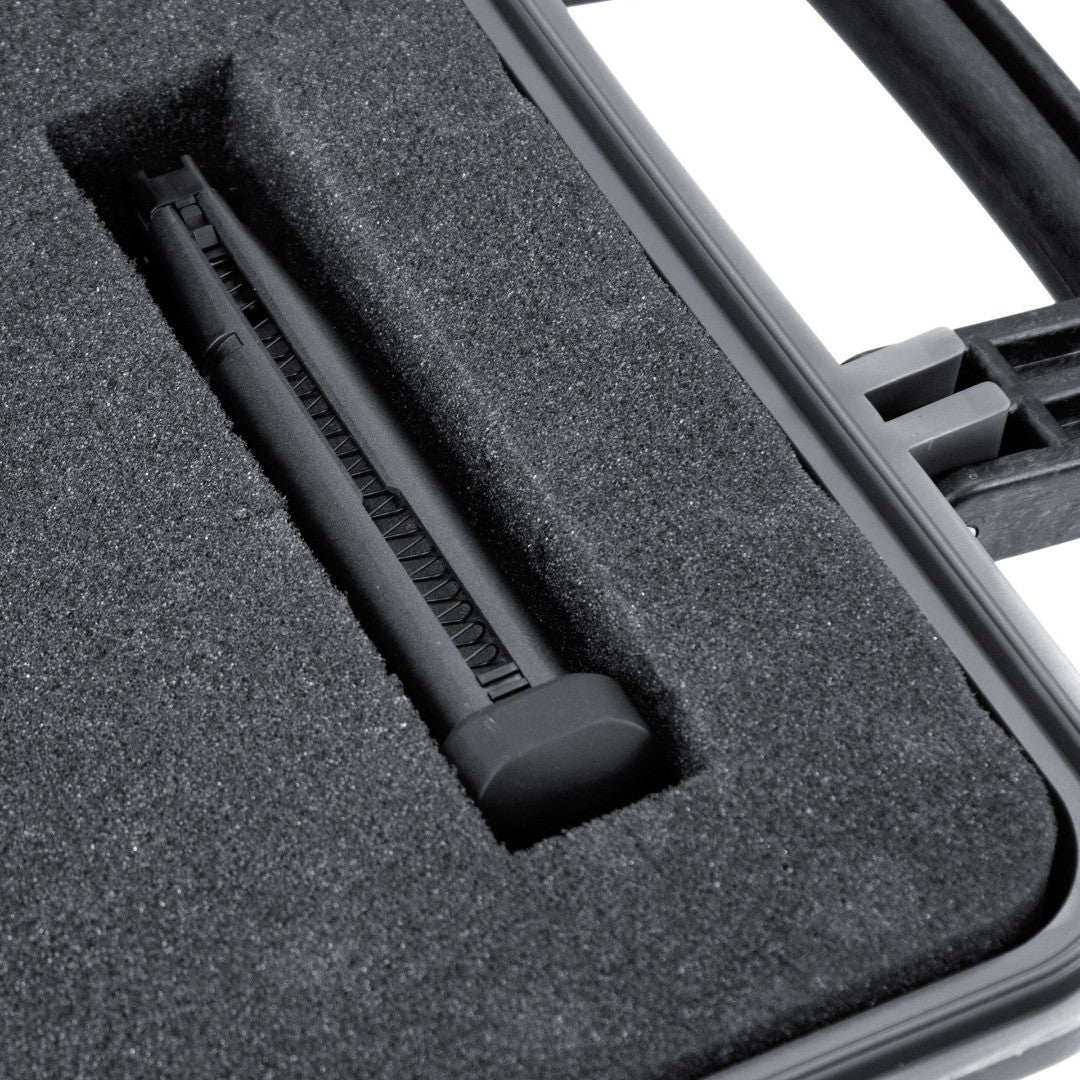 Nuprol Premium Rifle Case Velcro Patch (Large) Wave Foam – Black (N)