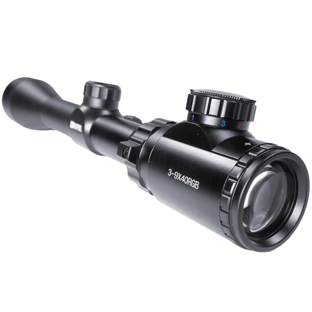 Nuprol NP Optics 3–9x40 IR Scope (FFP) – Black (N)