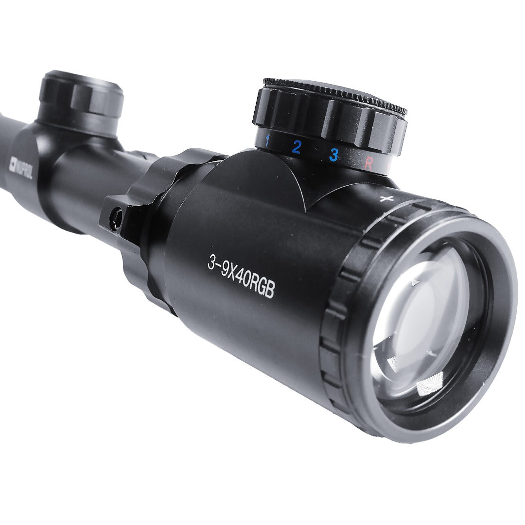 Nuprol NP Optics 3–9x40 IR Scope (FFP) – Black (N)