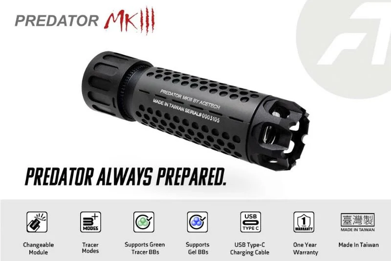 Acetech Predator MKIII Bifrost Tracer Unit - Tan (PAS0207-T-001)