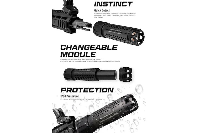 Acetech Predator MKIII Bifrost Tracer Unit - Tan (PAS0207-T-001)