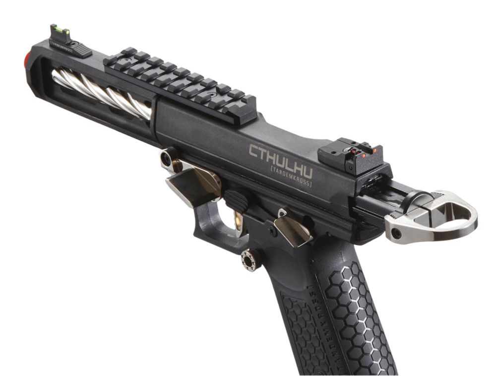 Lancer Tactical Tandemkross CTHULHU Gas Blowback Pistol (Black/Silver)