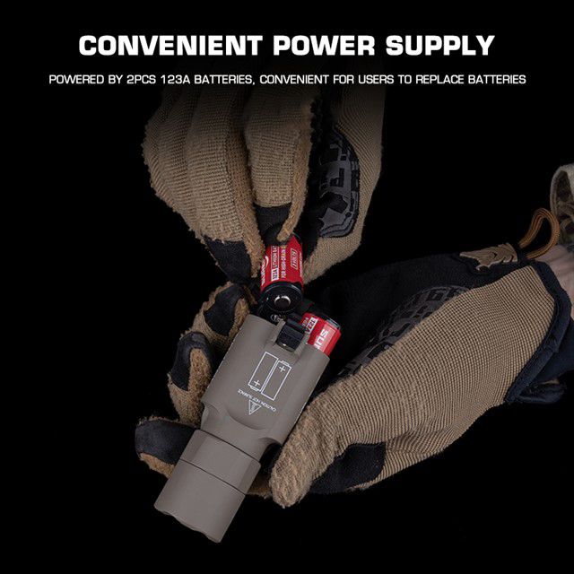 WoSport - X300-A Flashlight Torch (SF Model - Tan) (I)