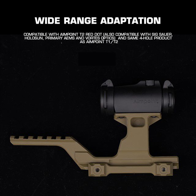 Big Foot Hydra Mount Kit for Scopes (Black)