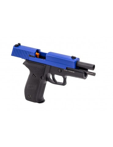 WE F226 Railed 6mm Airsoft Pistol – Two Tone