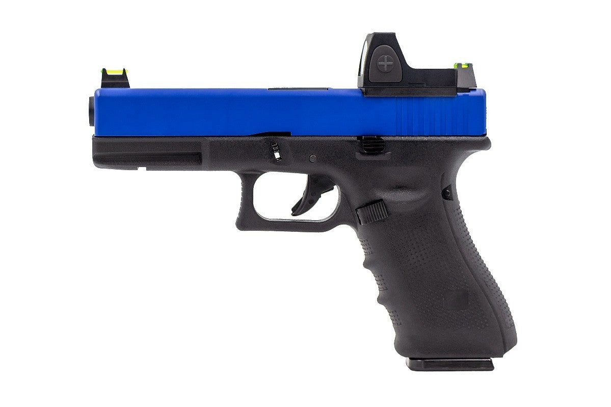 Raven EU7 + RDS GBB Pistol (Dual Tone) (Blue | Black) (N)