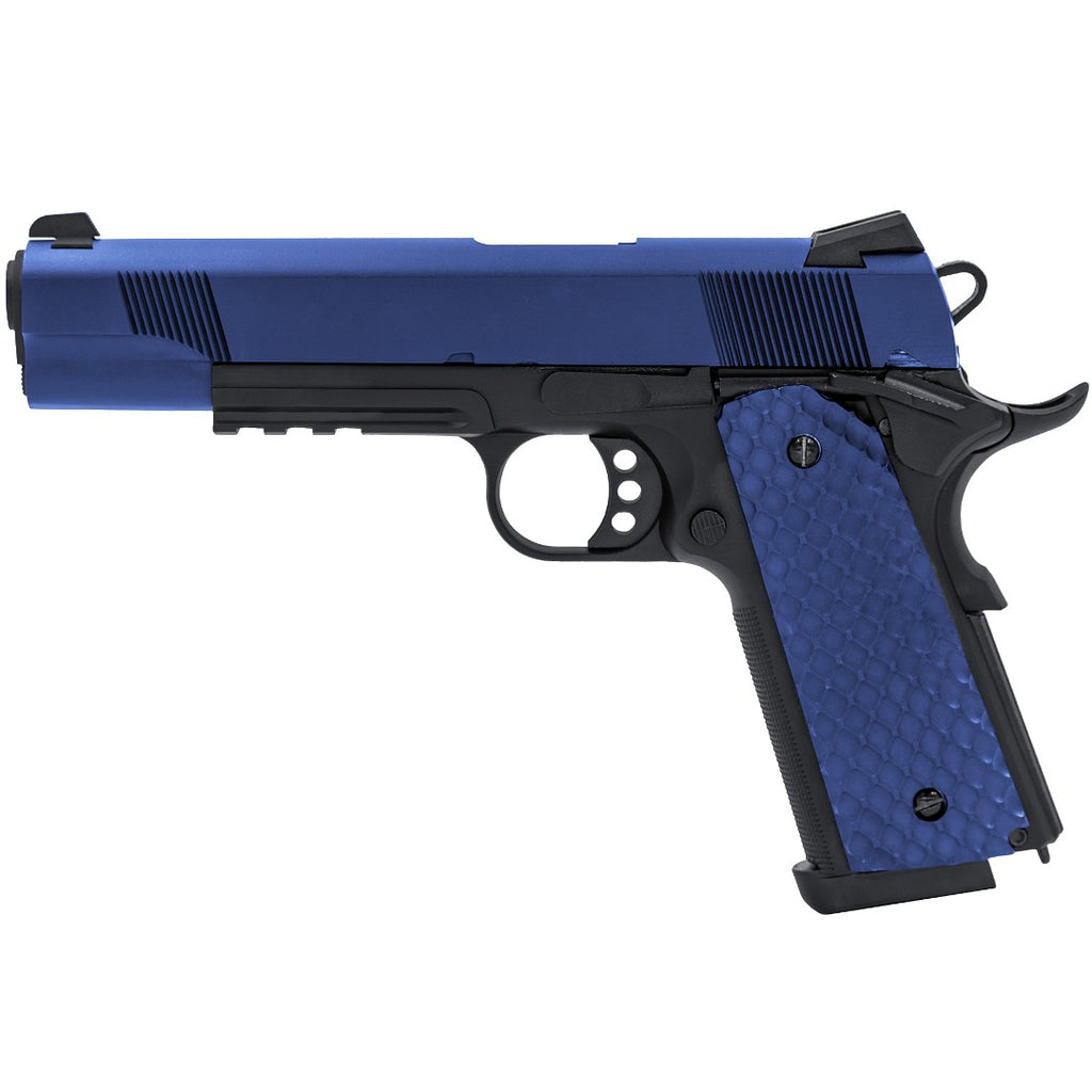 Raven 1911/MEU-R GBB Pistol (Dual Tone) (Blue | Black) (N)