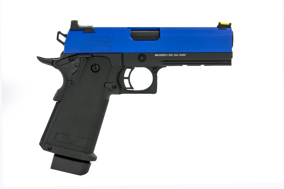 Raven Hi-Capa 4.3 GBB Pistol (Dual Tone) (Blue | Black) (N)