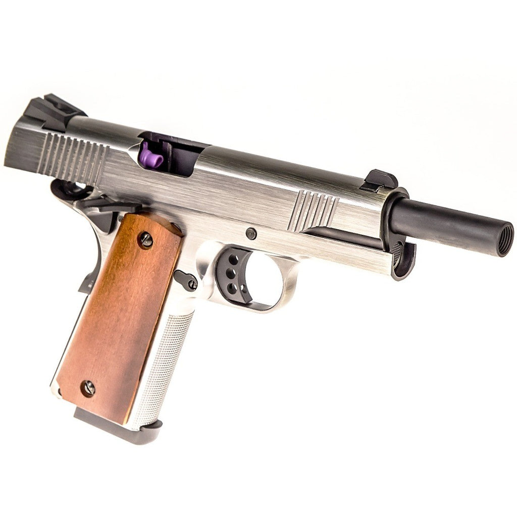 RAVEN 1911/MEU-R Gas Blowback – Brushed Aluminium