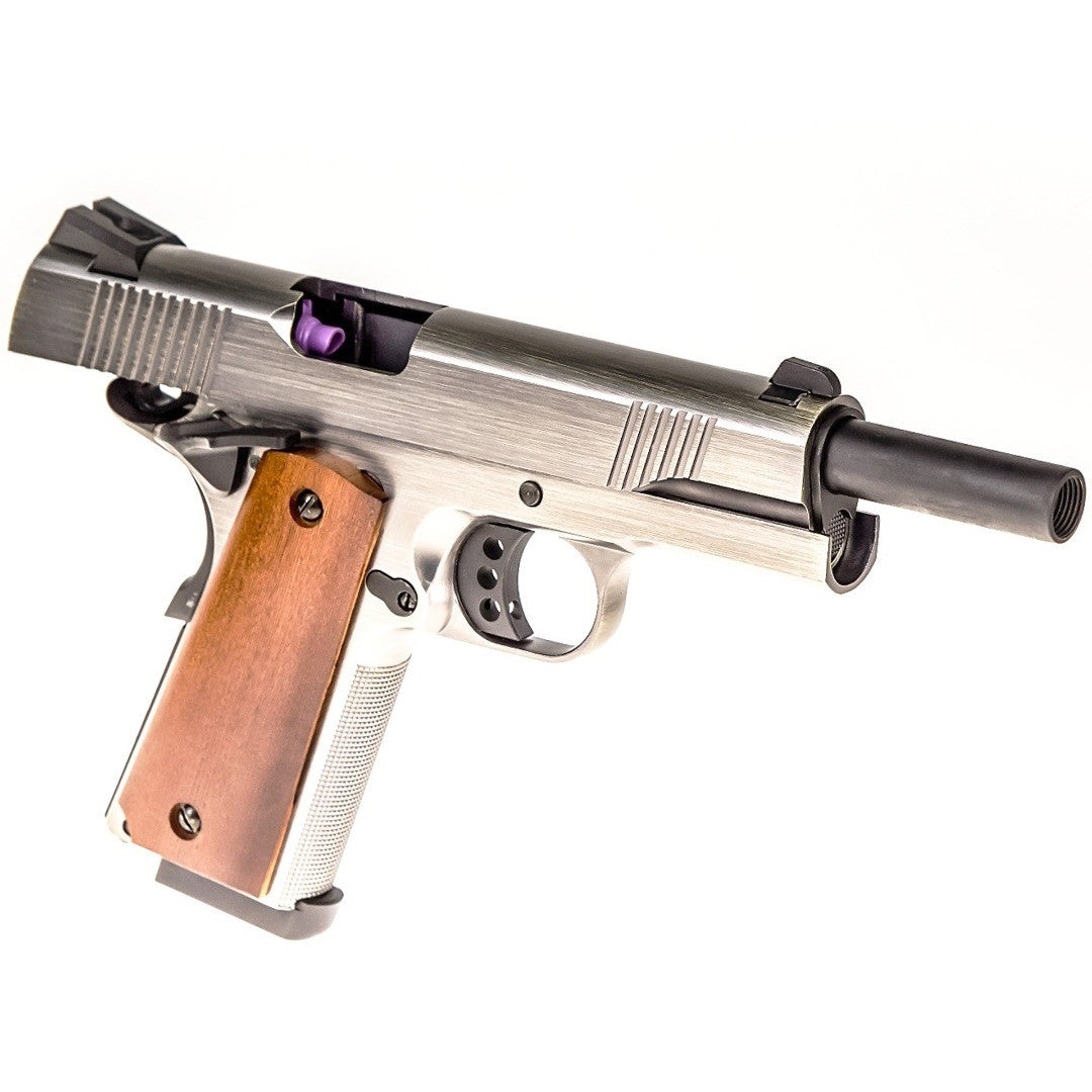 RAVEN 1911/MEU-R Gas Blowback – Brushed Aluminium