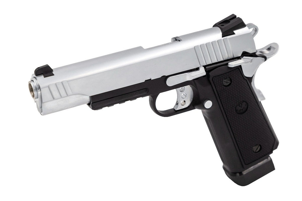 Raven R14-R GBB Pistol (Silver|Black) (N)