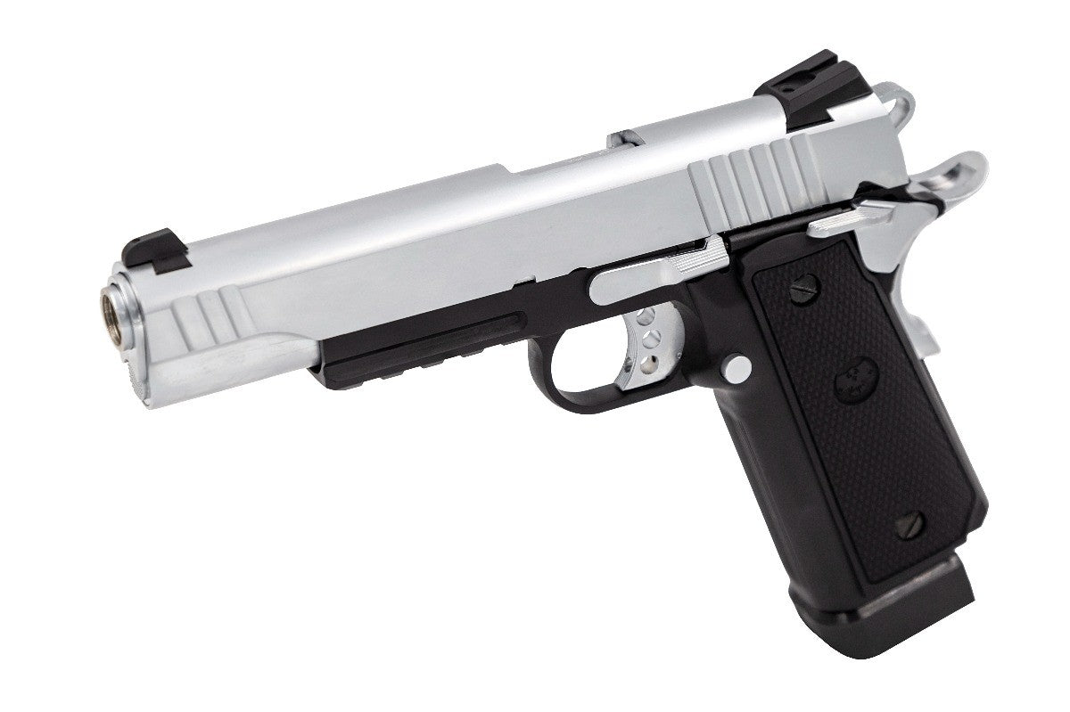 Raven R14-R GBB Pistol (Silver|Black) (N)