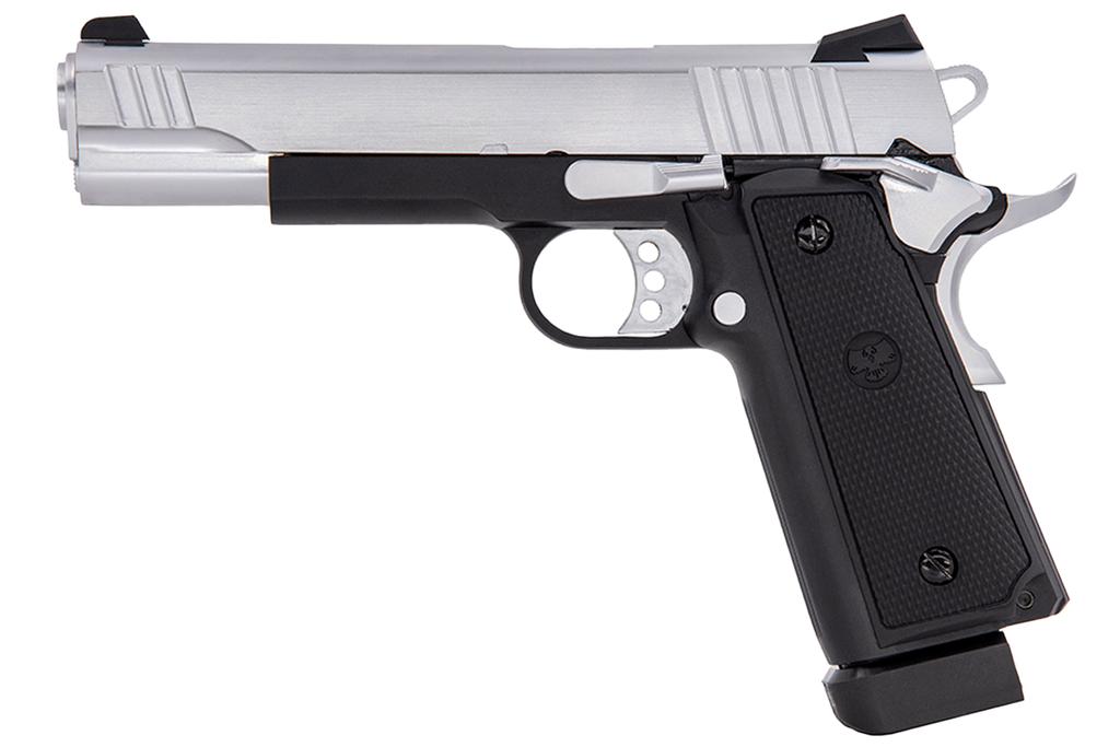 Raven R14 GBB Pistol (Silver|Black) (N)
