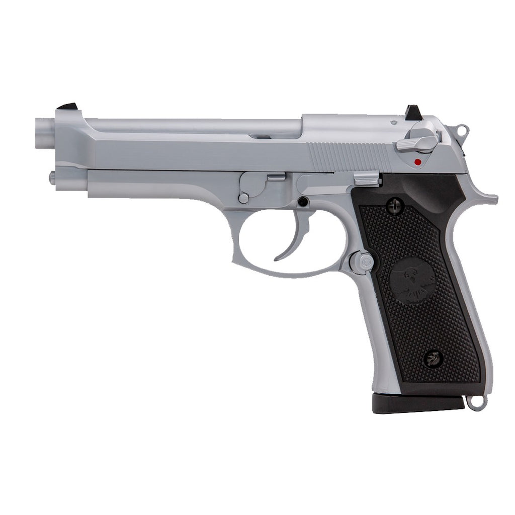 Raven R92F GBB Pistol – Silver