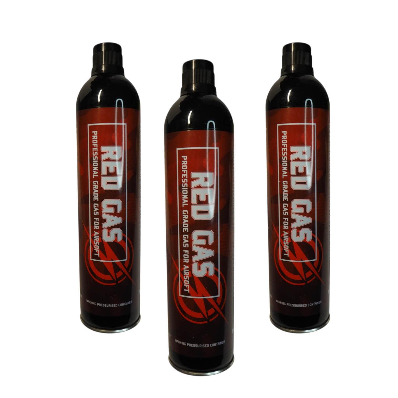 First and Only Red Gas – Airsoft Performance Gas (3 PACK)