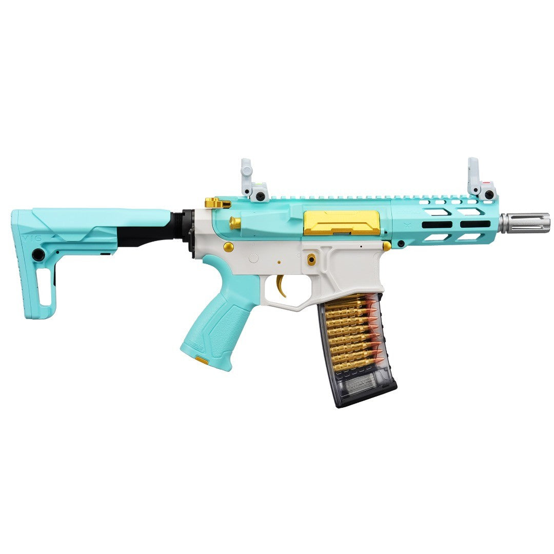 G&G CM16 Batto (CQB - Macaron Blue) Combat Machine AEG