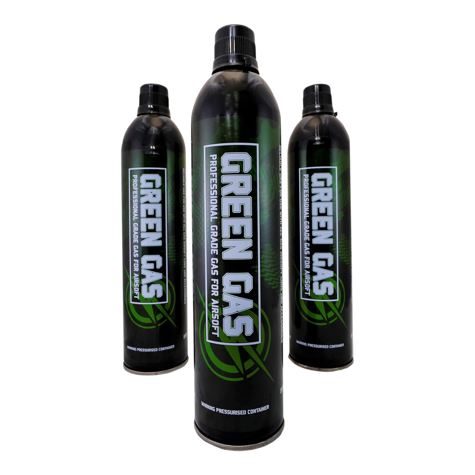 First and Only Green Gas – Airsoft Performance Gas (3 PACK)