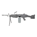 A&K M249 MK2 Full Metal with Drum Magazine (AK-249-MK2 - Black)