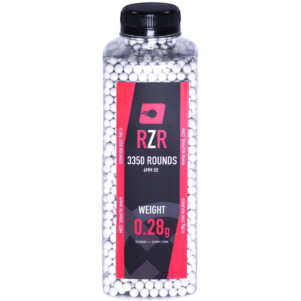 NUPROL RZR Airsoft BBs 0.28g – 3350R Bottle