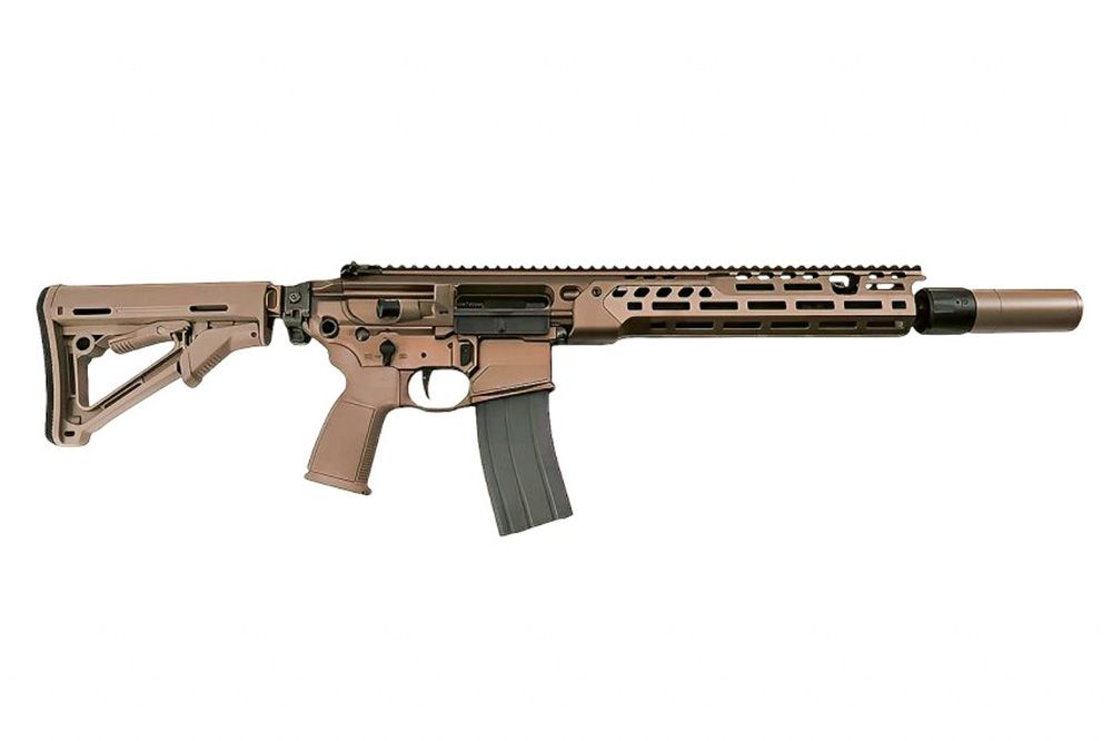 Salvo Precision MCX 13.1" UKSF Hunter with Tracer Suppressor (MWS GBBR - G104-3E - TAN) (I)