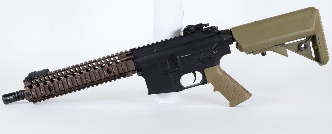 Golden Eagle MK18 Mod 1 AEG (Metal - MOSFET - Tan - EFB6593T)