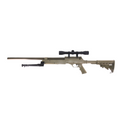 Nuprol T96 Spring Sniper Rifle (Tan) – Scope, Bipod & Dual Magazines Included (N)