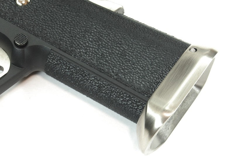 WE Hi-Capa 5.1 TREX Full-Auto GBB Pistol (Silver / Black) (N)