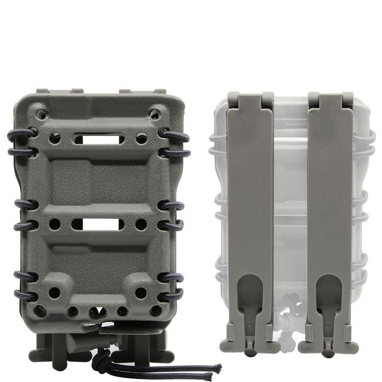 Big Foot 5.56 Magazine Pouch (Grey) (Polymer - Adjustable Elasticated Retention) (I)