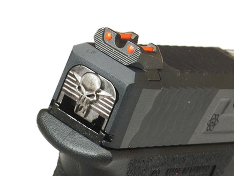 WE Custom 34 Series Pistol (Black Slide and Silver Barrel - Black) (I)