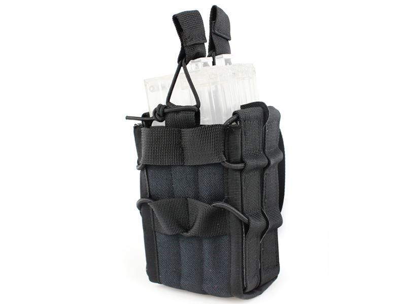 Big Foot Tactical Double M4 Pouch (Black) (I)