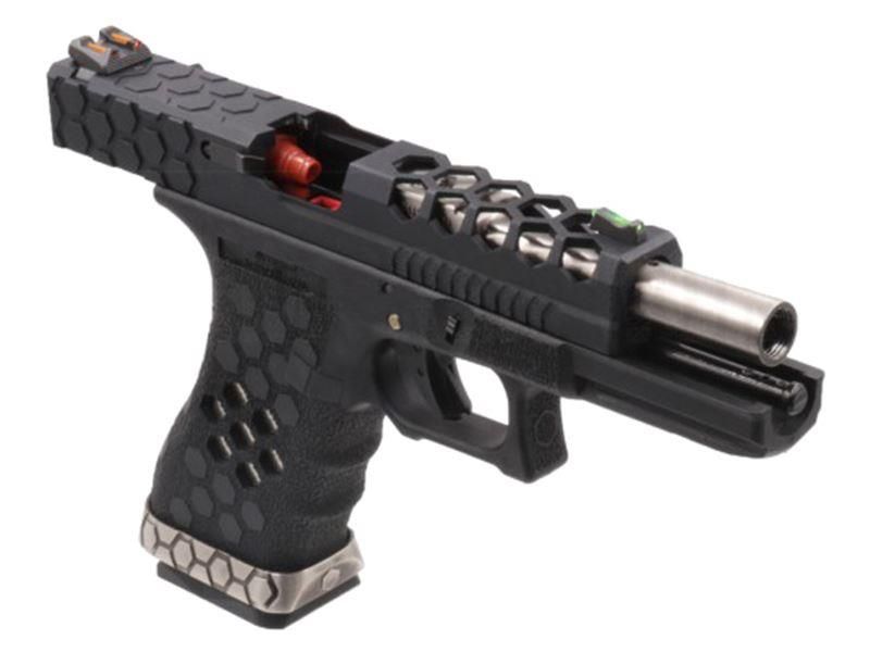 Armorer Works Custom Hex Cut GBB (AW-VX0201 – Black)  (I)