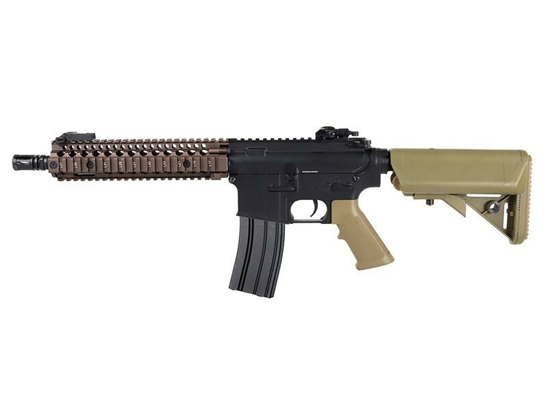 Golden Eagle MK18 Mod 1 AEG (Metal - MOSFET - Tan - EFB6593T)