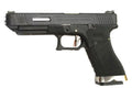 WE Custom 34 Series Pistol (Black Slide and Silver Barrel - Black) (I)
