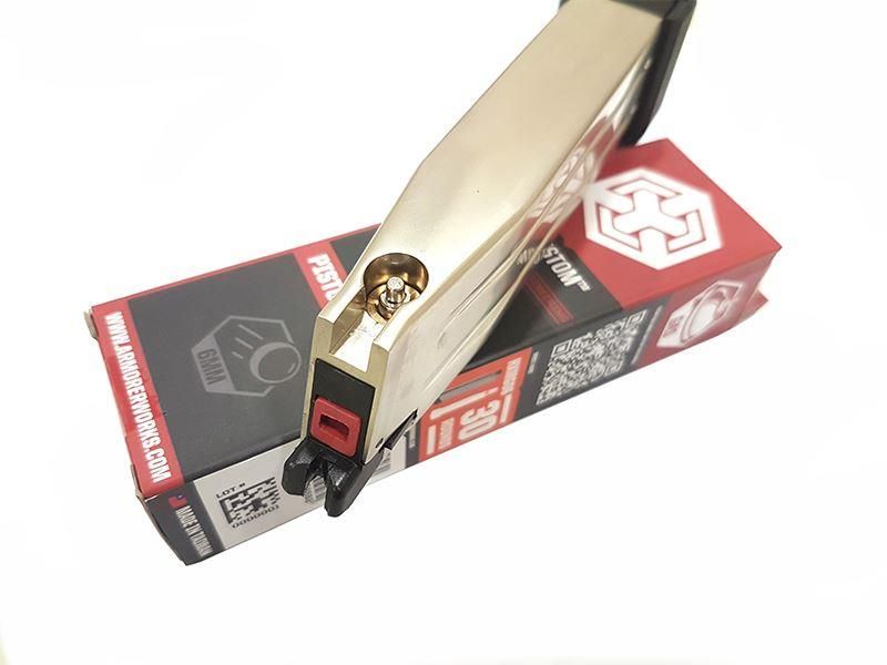 Armorer Works Custom Hi-Capa Gas Magazine (Silver – AW-HXMG06) (I)