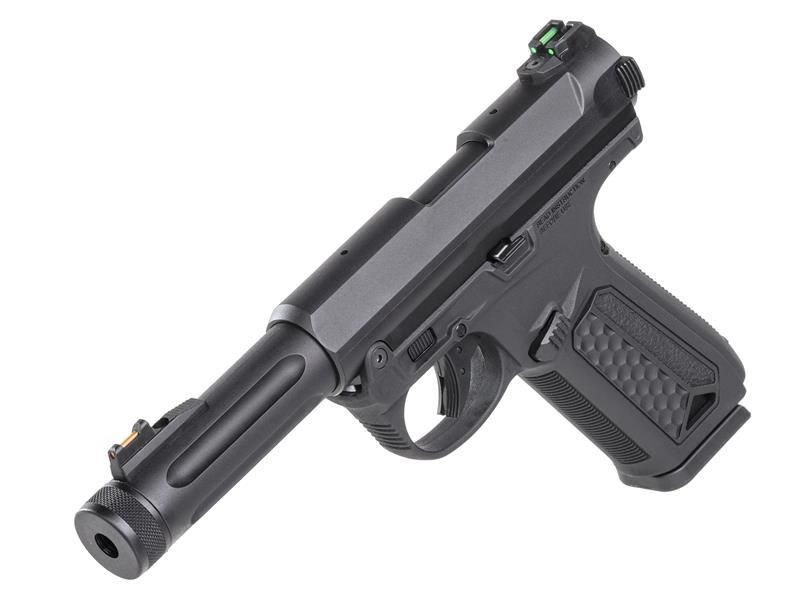 Action Army Ruger MKIV Gas Blowback Pistol (AAP01 - Black) (I)