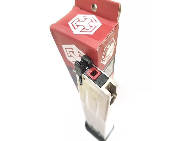 Armorer Works Custom Hi-Capa Gas Magazine (Silver – AW-HXMG06) (I)