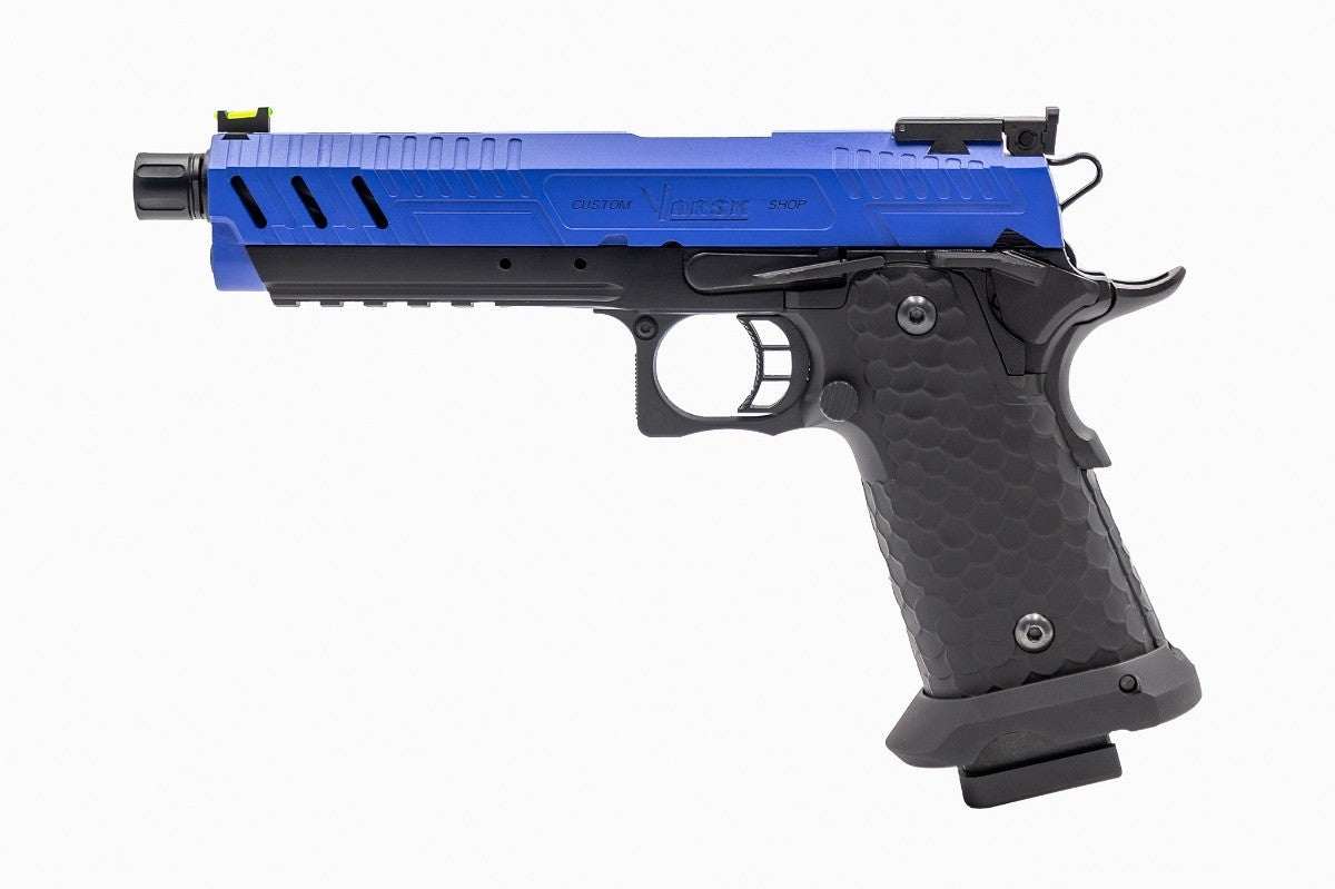 Vorsk Hi-Capa CS Vengeance 5.1 GBB Pistol (Dual Tone) (Blue | Black) (N)
