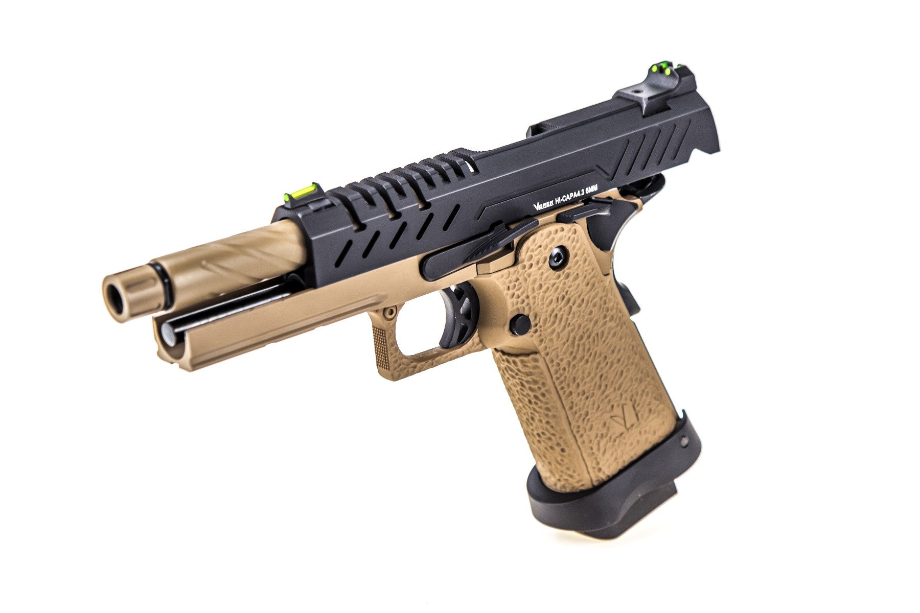 Vorsk Hi-Capa 4.3 GBB Pistol (Black|Tan)