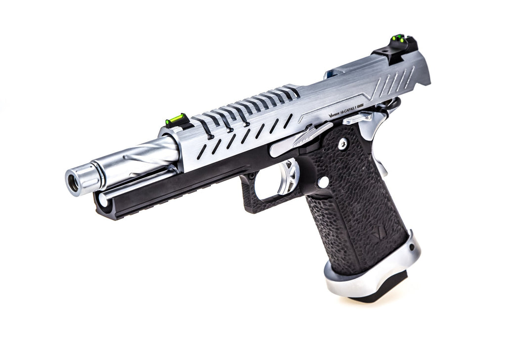 Vorsk Hi-Capa 5.1 GBB Pistol (Silver / Black) (N)