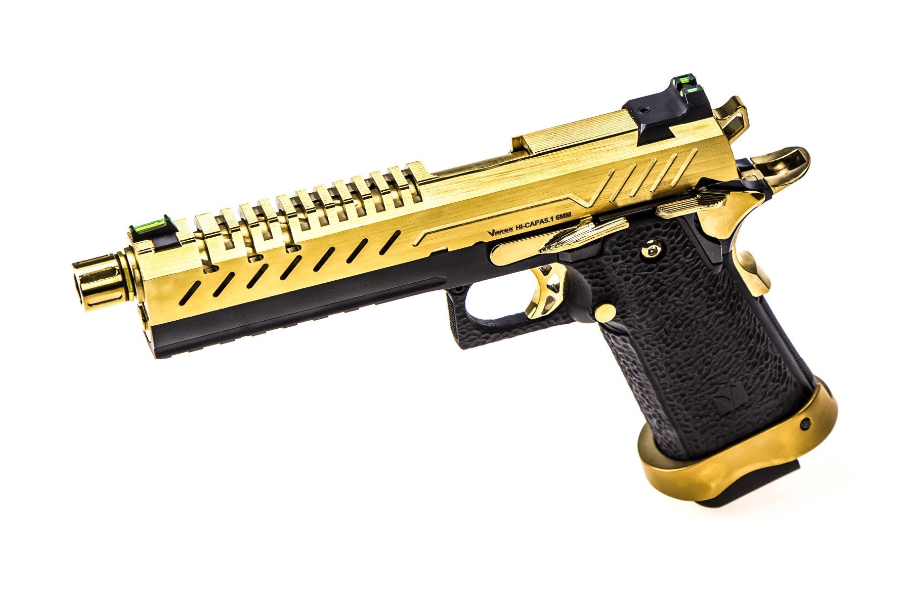 Vorsk Hi-Capa 5.1 GBB Pistol (Gold / Black) (N)