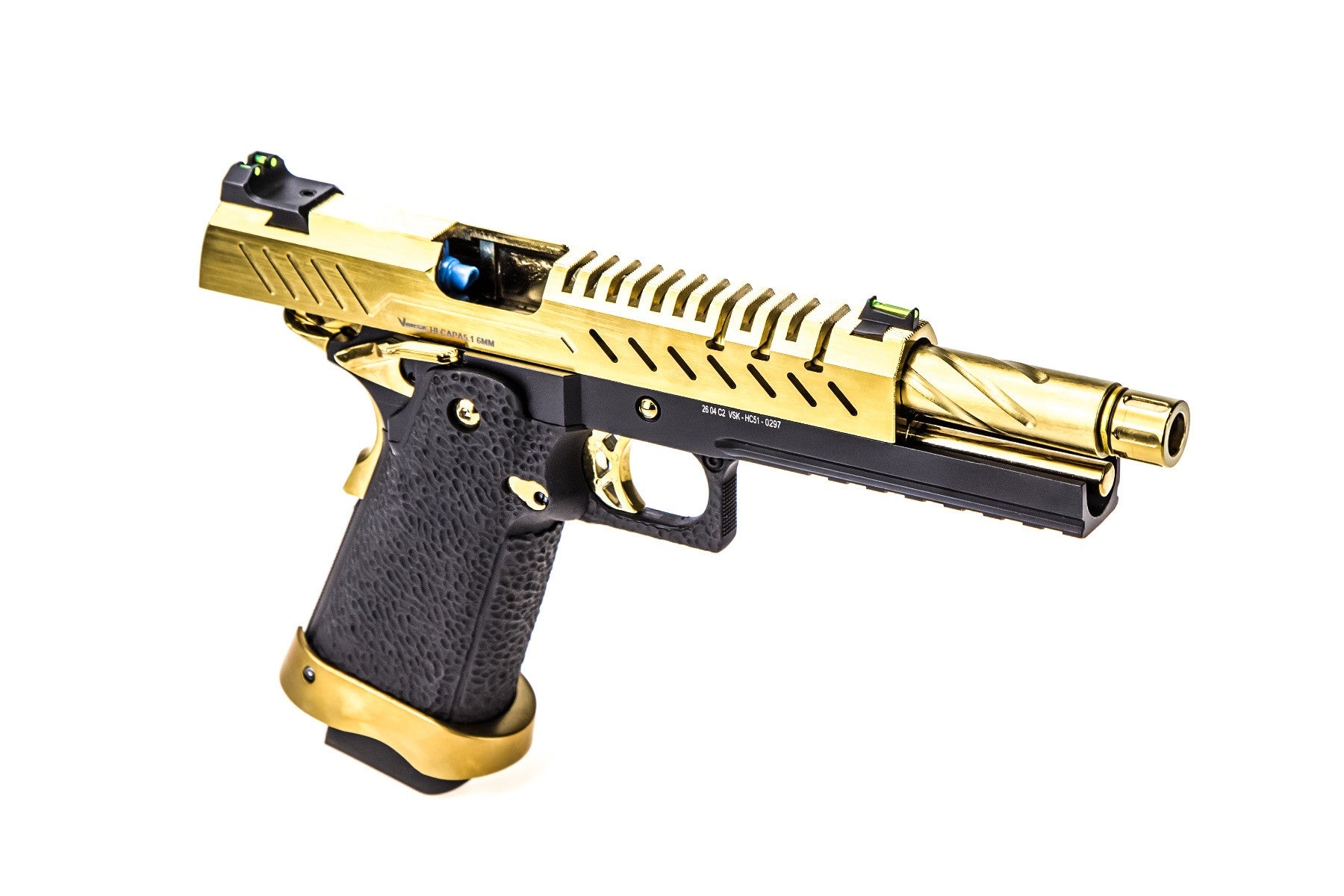 Vorsk Hi-Capa 5.1 GBB Pistol (Gold / Black) (N)