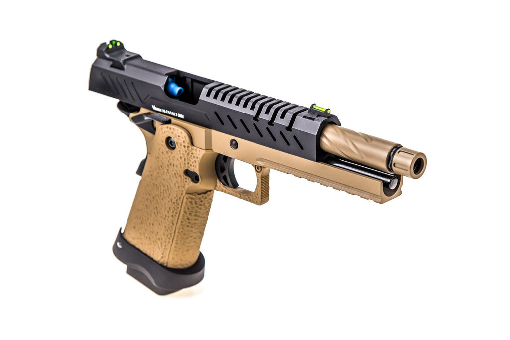 Vorsk Hi-Capa 5.1 GBB Pistol (Black / Tan) (N)